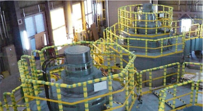 頭地発電所改修工事